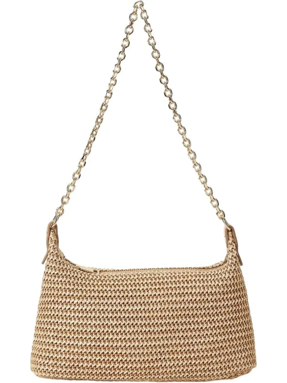 Women's Straw Woven Shoulder Bag Summer Beach Purse Vacation Bags | Tote Bag, Su